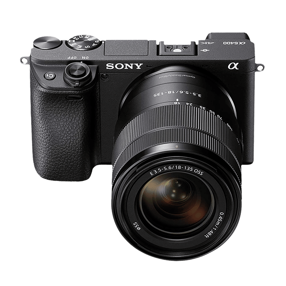 Buy SONY Alpha 6400 24.2MP Mirrorless Camera (18135 mm Lens, 23.5 x 15.6 mm Sensor, Tiltable